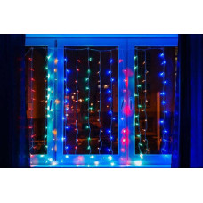 Гірлянда штора 120 LED Мультик 1.5m білий провід