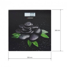 Вага підлогова AURORA AU-4308 150кг Чорне каміння