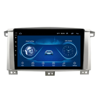Штатна магнітола (2005-2007) Toyota Land Cruiser 100 Android-10.1 (2+16GB)