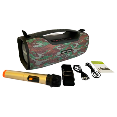 Колонка Bluetooth HOPESTAR A6 PRO + мікрофон Камуфляж