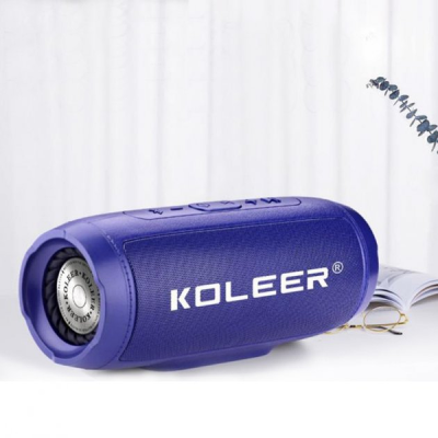 Портативна колонка Bluetooth Koleer S1000 Синя
