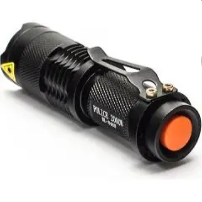 Ручний акумуляторний ліхтарик із бічним діодом Power style MX-C83-COB