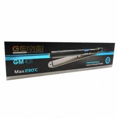 Праска для випрямлення волосся Gemei GM-431 з регулятором температури