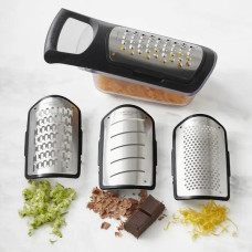 Набір 4 терок Soft Touch Container Grater Set