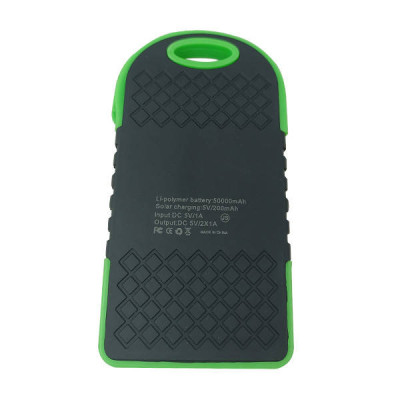Power Bank Solar Charger 50000mAh Зелений