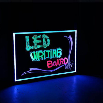 Світлодіодна led дошка для малювання FLUORECENT BOARD 40*60 см з фломастером