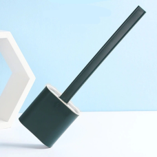 Силіконова щітка для унітазу Toilet Brush Зелена