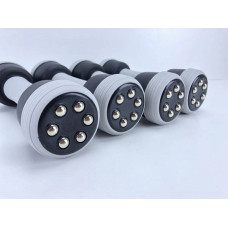 Багатофункціональні масажні гантелі Multifuntional massage dumbbells Сіра
