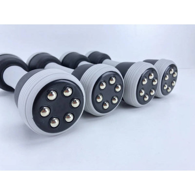 Багатофункціональні масажні гантелі Multifuntional massage dumbbells Сіра