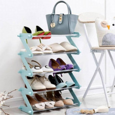 Підставка органайзер для взуття Shoe Rack Amazing Сіра