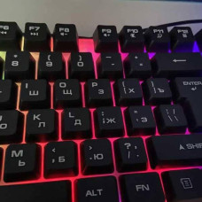 Набір клавіатури та миші KT-288 (з підсвічуванням RGB/російська клавіатура)