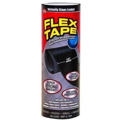 Надміцна скотч-стрічка flex tape 30 см