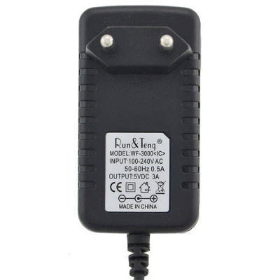 Блок живлення Run&Teng 5V 3A 100-240V mini USB