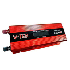 Перетворювач V-TEK 12VDC 220VAC 5VDC 2000W