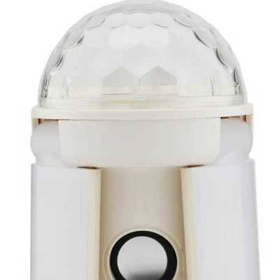 Світильник LED DP E27 з музичною колонкою та дискошаром