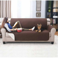Покривало на диван двостороннє Couch Coat Коричневе