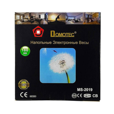 Ваги для підлоги Domotec MS-2019 Метелики