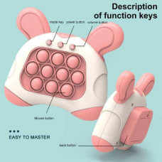 Іграшка антистрес Pop it PRO Rabbit Pink