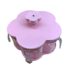 Органайзер для сипучих продуктів Round Box Рожевий