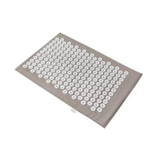 Акупунктурний масажний килимок Acupressure Mat or Bed of Nails Білий