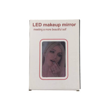 Дзеркало для макіяжу настільне з підсвічуванням led makeup mirror Біле