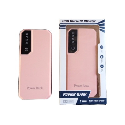Портативний зарядний пристрій Power Bank J-07 40000 mAh Рожевий