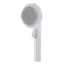 Щітка для вичісування вовни для тварин Pet Brush pumpkin Біла