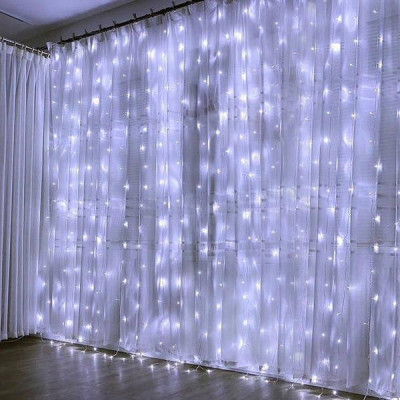 Гірлянда водоспад 200 LED 3m*2m Біла
