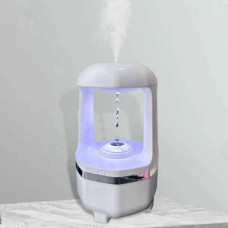 Зволожувач повітря з 3D ефектом води Drop Humdifier Білий