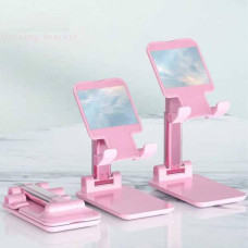 Підставка під телефон Folding Desktop Phone Stand 075 Рожева