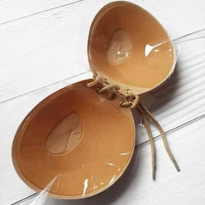 Силіконовий невидимий бюстгальтер Fly Bra Бежевий