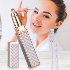 Епілятор триммер 2в1 Electric Finishing Touch Рожевий