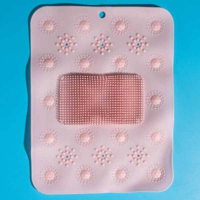 Килимок масажний у ванну кімнату Massage Bath Mat Рожевий
