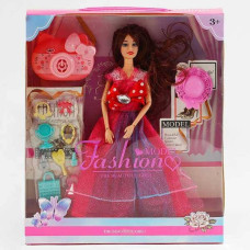 Лялька із червоним бантом Model Fashion