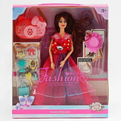 Лялька із червоним бантом Model Fashion