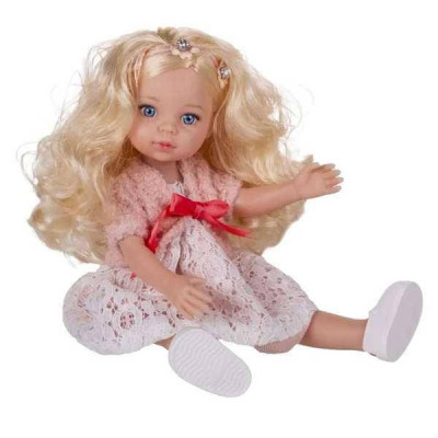 Лялька з рожевим бантиком Little Milly 34см