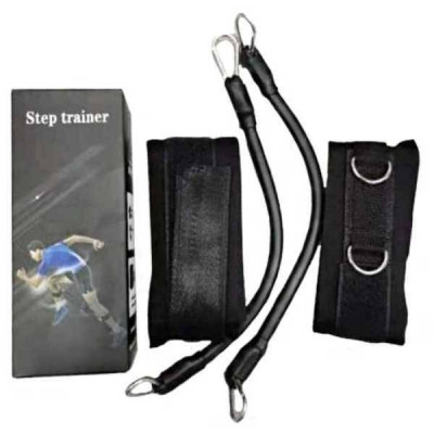 Тренажер для бігу та стрибків Step Trainer Чорний