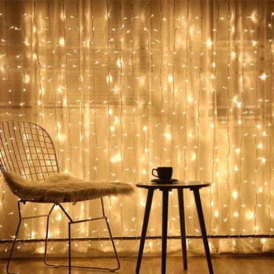 Гірлянда штора 480LED 3*2,5м Теплий білий