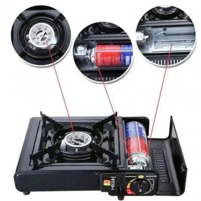 Пальник газовий туристичний Portable Gas Stove BDZ-155-А в коробці