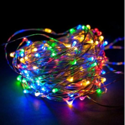 Гірлянда штора на мідному дроті 200LED 2*2м