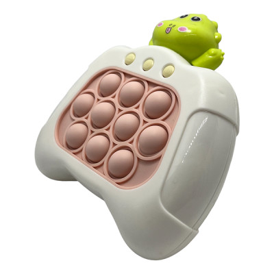 Іграшка антистрес Pop It PRO Дракоша Білий