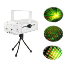 Лазерна установка-диско Laser Light HJ-06 (6в1) Срібло