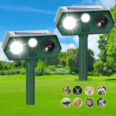 Відлякувач тварин/гризунів/птах Outdoor Solar Animal Repeller