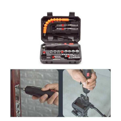 Електровикрутка з набором інструментів 37 предметів