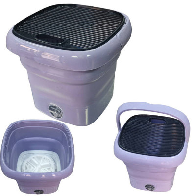 Машина пральна складана Maxtop Silicon Washing Machine Фіолетова