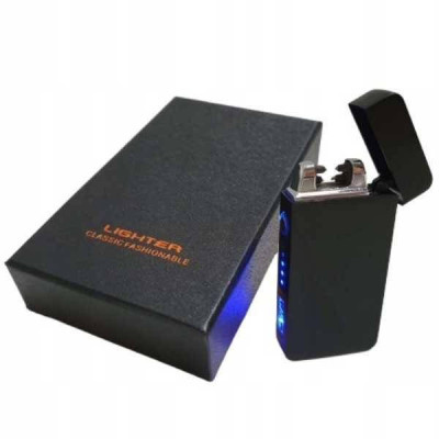 Запальничка електроімпульсна USB 315 Чорна