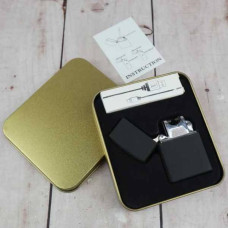 Запальничка електроімпульсна USB 215 Чорна