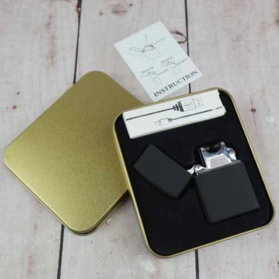 Запальничка електроімпульсна USB 215 Чорна