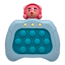 Іграшка антистрес Pop it PRO Ведмедик Блакитний