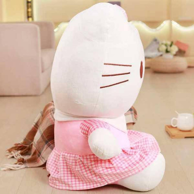 Іграшка м'яка Hello Kitty в рожевій сукні 45см